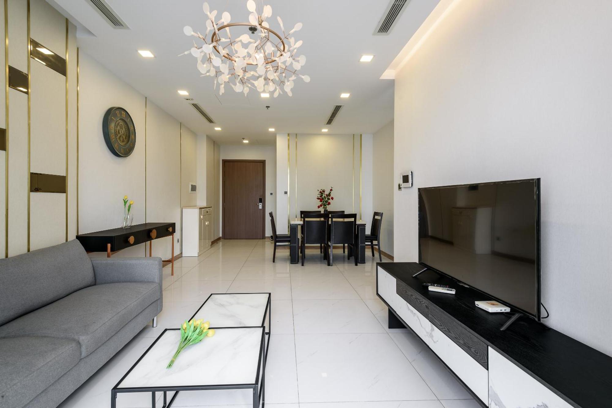 Luxury Apartment At Vinhomes Central Park Ho Chi Minh-Byen Eksteriør billede