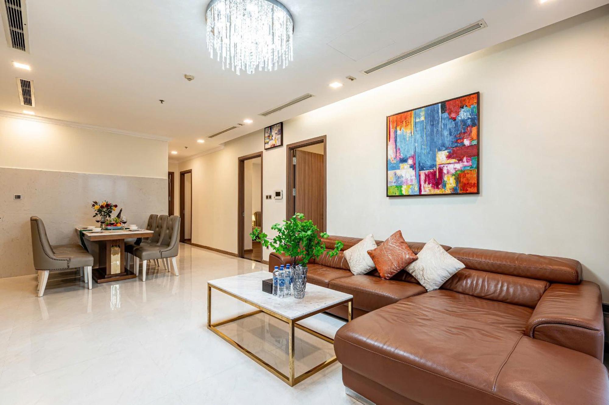 Luxury Apartment At Vinhomes Central Park Ho Chi Minh-Byen Eksteriør billede