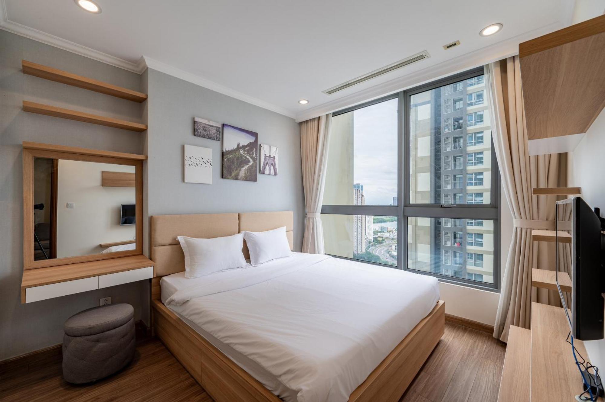 Luxury Apartment At Vinhomes Central Park Ho Chi Minh-Byen Eksteriør billede