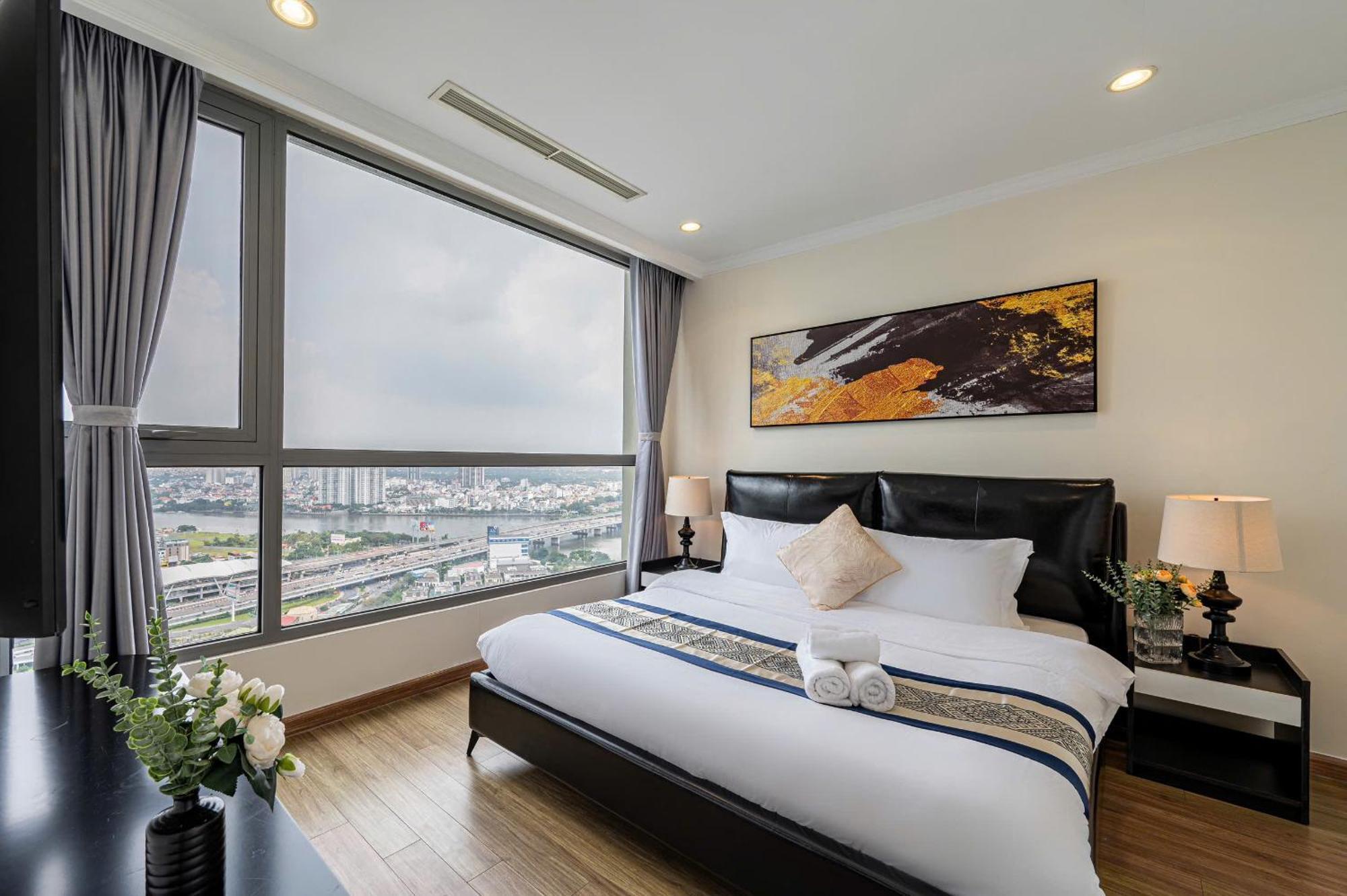 Luxury Apartment At Vinhomes Central Park Ho Chi Minh-Byen Eksteriør billede