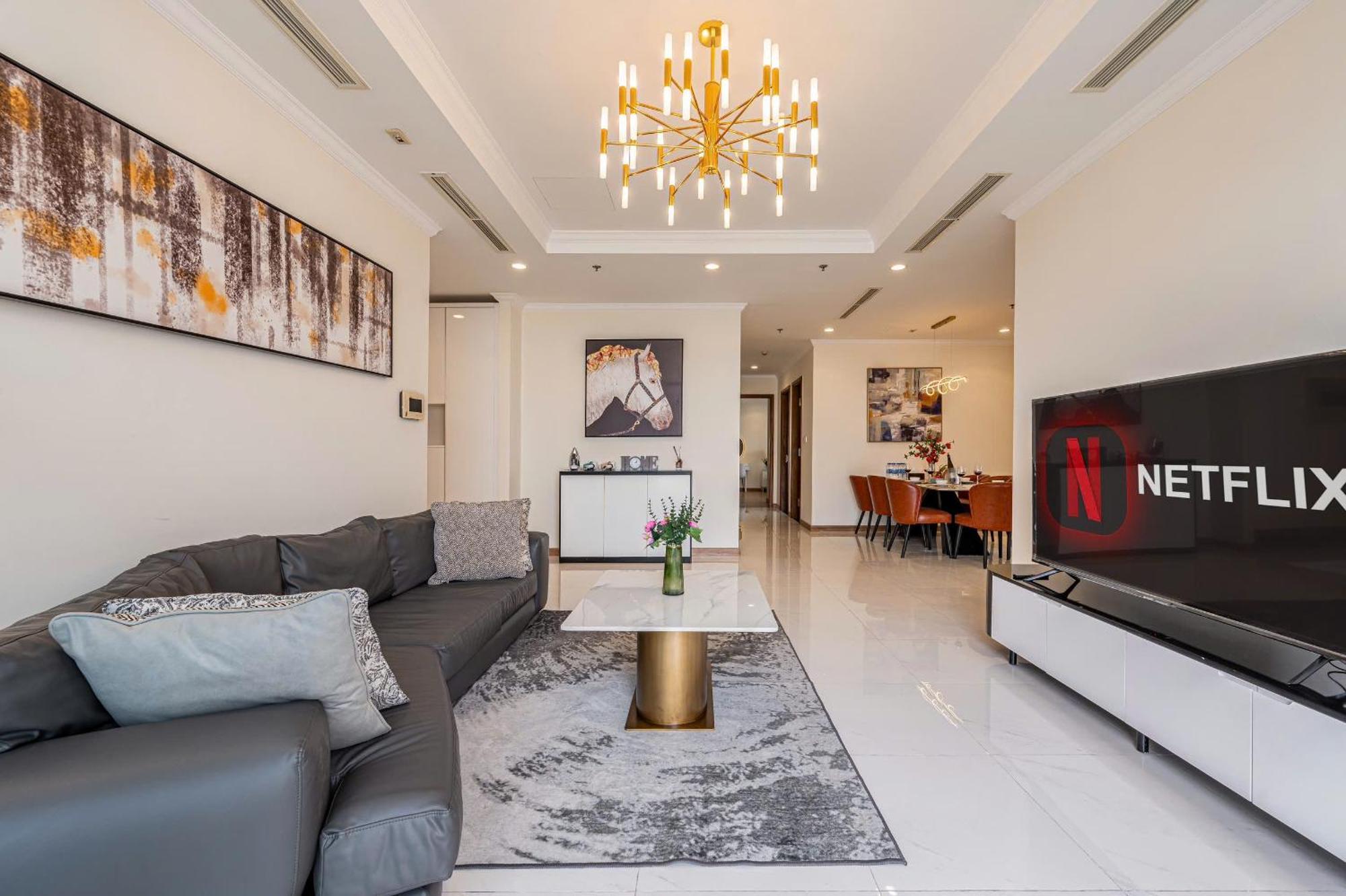 Luxury Apartment At Vinhomes Central Park Ho Chi Minh-Byen Eksteriør billede
